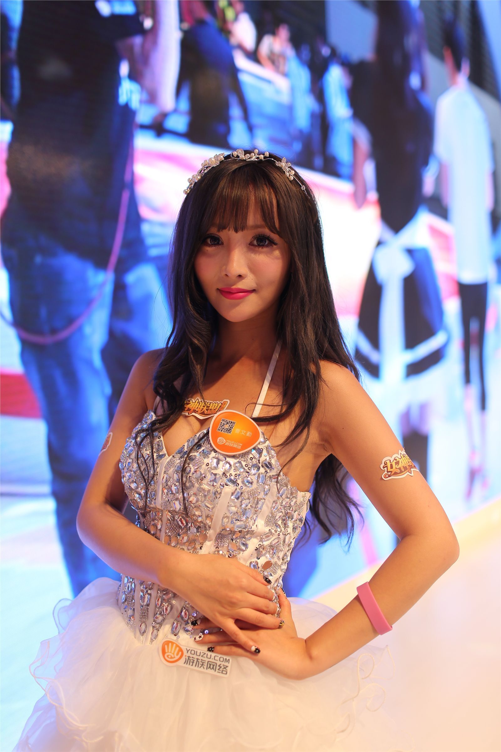 Chinajoy2014游族网络展台女神超清合集 1